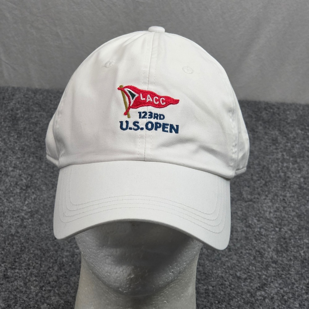 US Open Hat 123rd 2004 LACC White USGA Member Golf‎ Cap Los Angeles Country Club